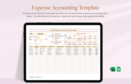 Expense Accounting Template