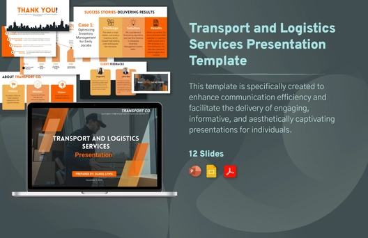 Transport and Logistics Services Presentation Template