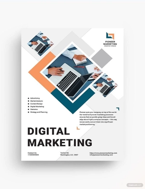 Marketing Agency Flyer Template