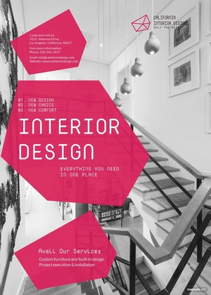 Interior Designer Flyer Template
