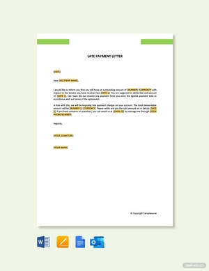 Late Payment Letterr