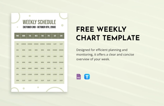 Weekly Chart Template