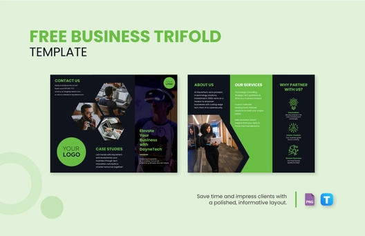 Business Trifold Template