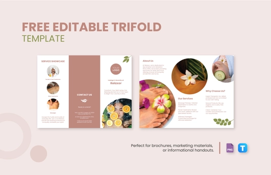 Editable Trifold Template