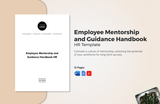 Employee Mentorship and Guidance Handbook HR Template Employee Mentorship and Guidance Handbook HR Template