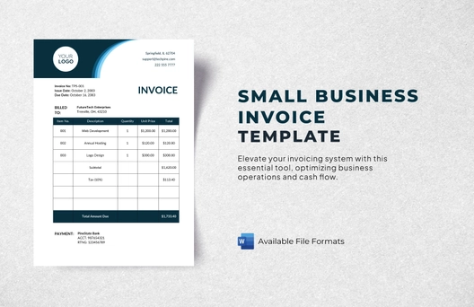 Small Business Invoice Template Small Business Invoice Template