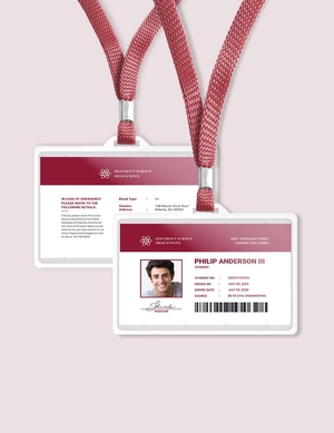 Student Id Card Template