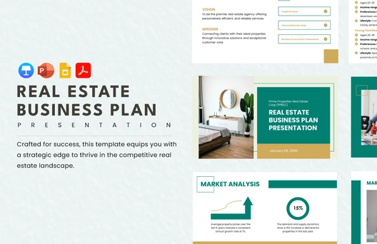 Real Estate Business Plan Presentation