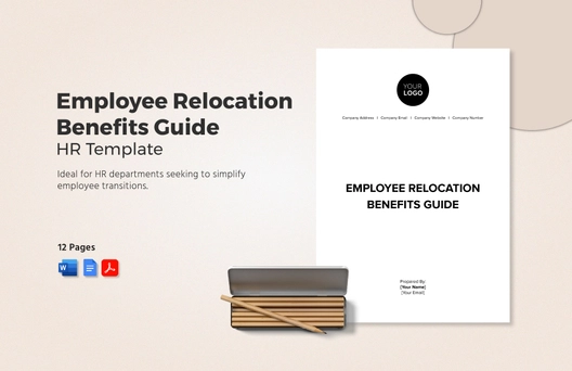Employee Relocation Benefits Guide HR Template