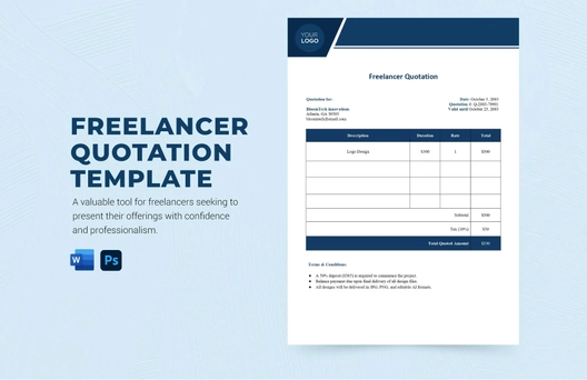 Freelancer Quotation Template