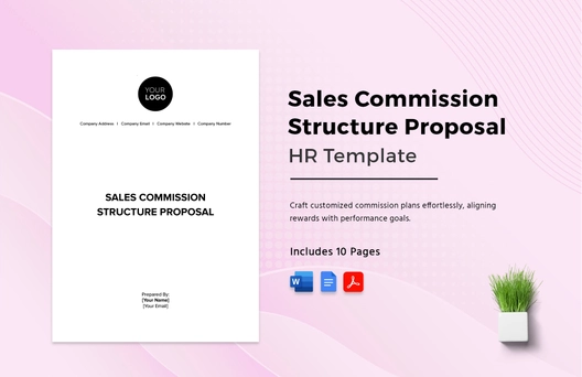 Sales Commission Structure Proposal HR Template Sales Commission Structure Proposal HR Template