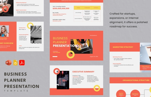 Business Planner Presentation Template