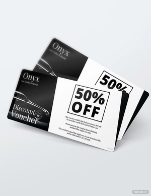 Car Dealer Discount Voucher Template