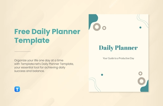 Free Daily Planner Template to Edit Online