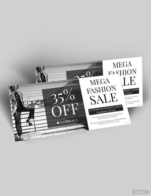 Fashion Sale Discount Voucher Template
