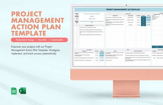Project Management Action Plan Template