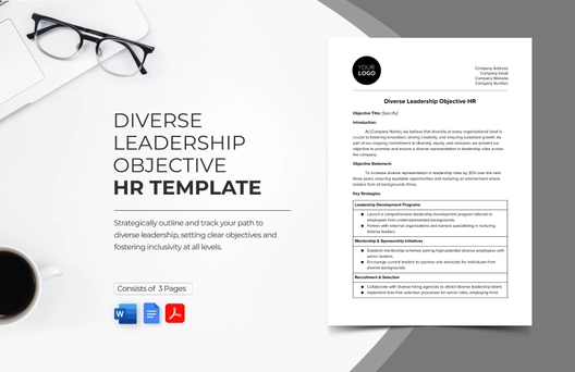 Diverse Leadership Objective HR Template Diverse Leadership Objective HR Template
