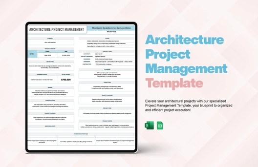 Architecture Project Management Template