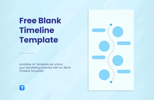 Free Blank Timeline Template to Edit Online