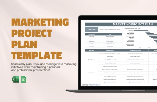 Marketing Project Plan Template
