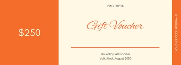 Free Printable Voucher Template to Edit Online