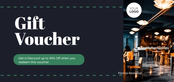 Free Restaurant Voucher Template to Edit Online