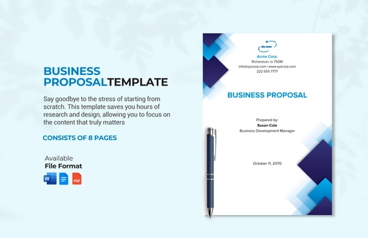 Business Proposal Template