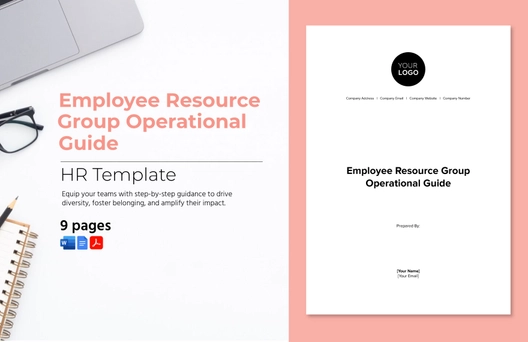 Employee Resource Group Operational Guide HR Template