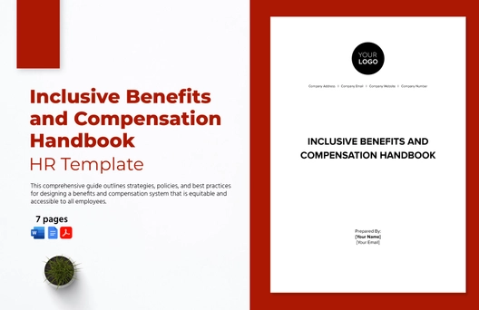 Inclusive Benefits and Compensation Handbook HR Template