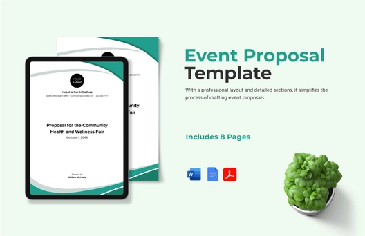 Event Proposal Template