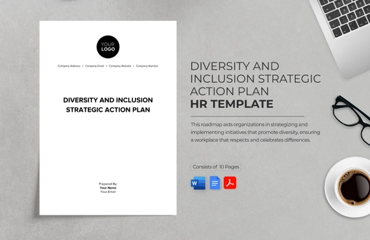 Diversity and Inclusion Strategic Action Plan HR Template