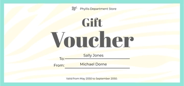 Free Voucher Template to Edit Online