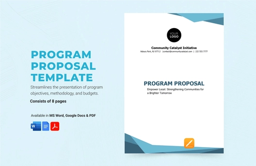 Program Proposal Template