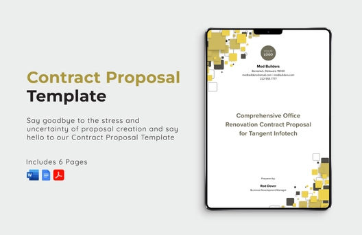 Contract Proposal Template