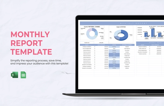 Monthly Report Template