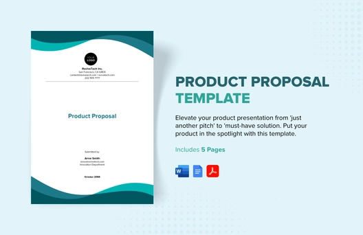 Product Proposal Template