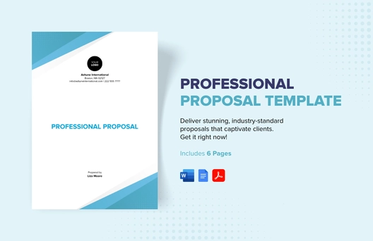 Professional Proposal Template