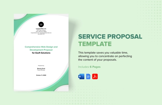 Service Proposal Template