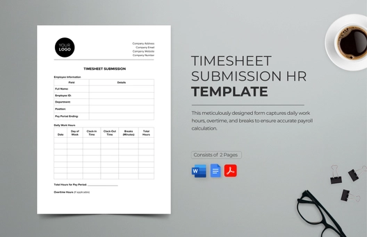 Timesheet Submission HR Template