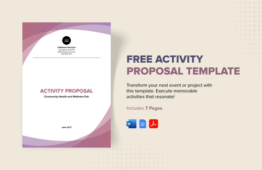 Activity Proposal Template