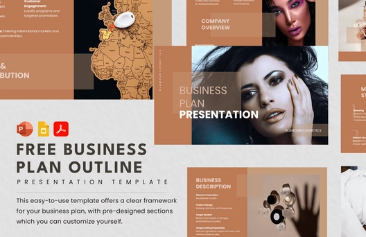 Business Plan Outline Presentation Template