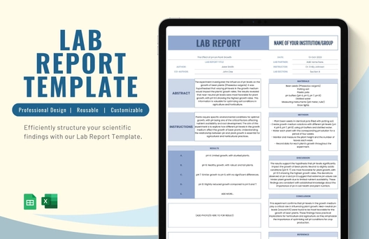 Lab Report Template Lab Report Template