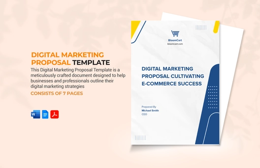 Digital Marketing Proposal Template Digital Marketing Proposal Template
