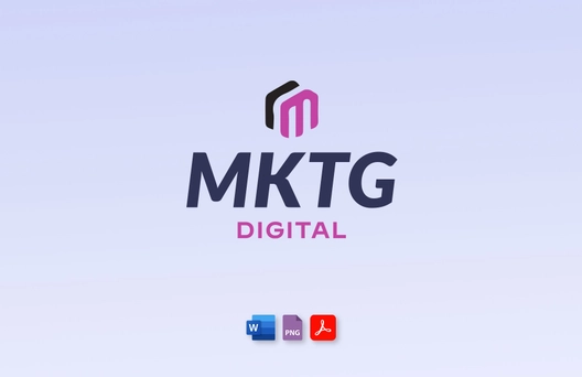 Digital Marketing Agency Event Logo Design Template