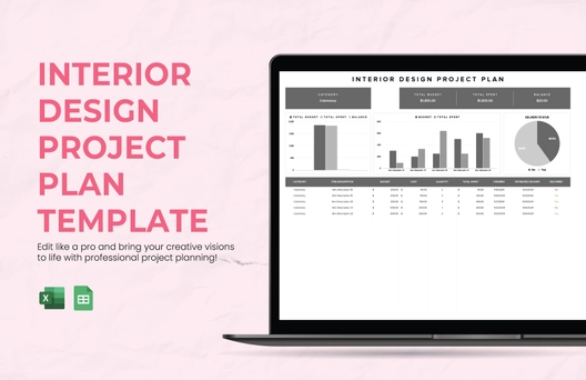 Interior Design Project Plan Template