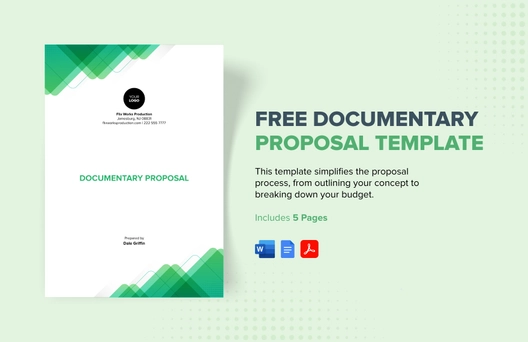 Documentary Proposal Template