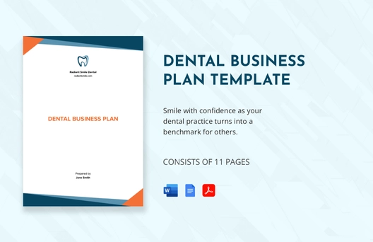 Dental Business Plan Template