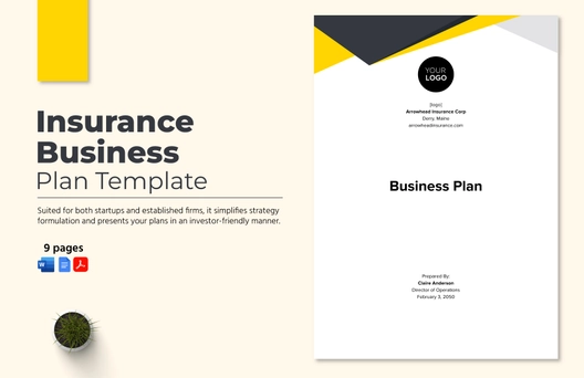 Insurance Business Plan Template Insurance Business Plan Template