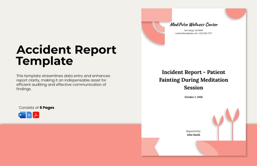 Accident Report Template