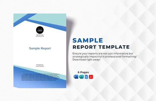 Sample Report Template